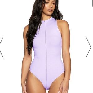 NAKED WARDROBE GET SNATCHED BODYSUIT
Lavender XS